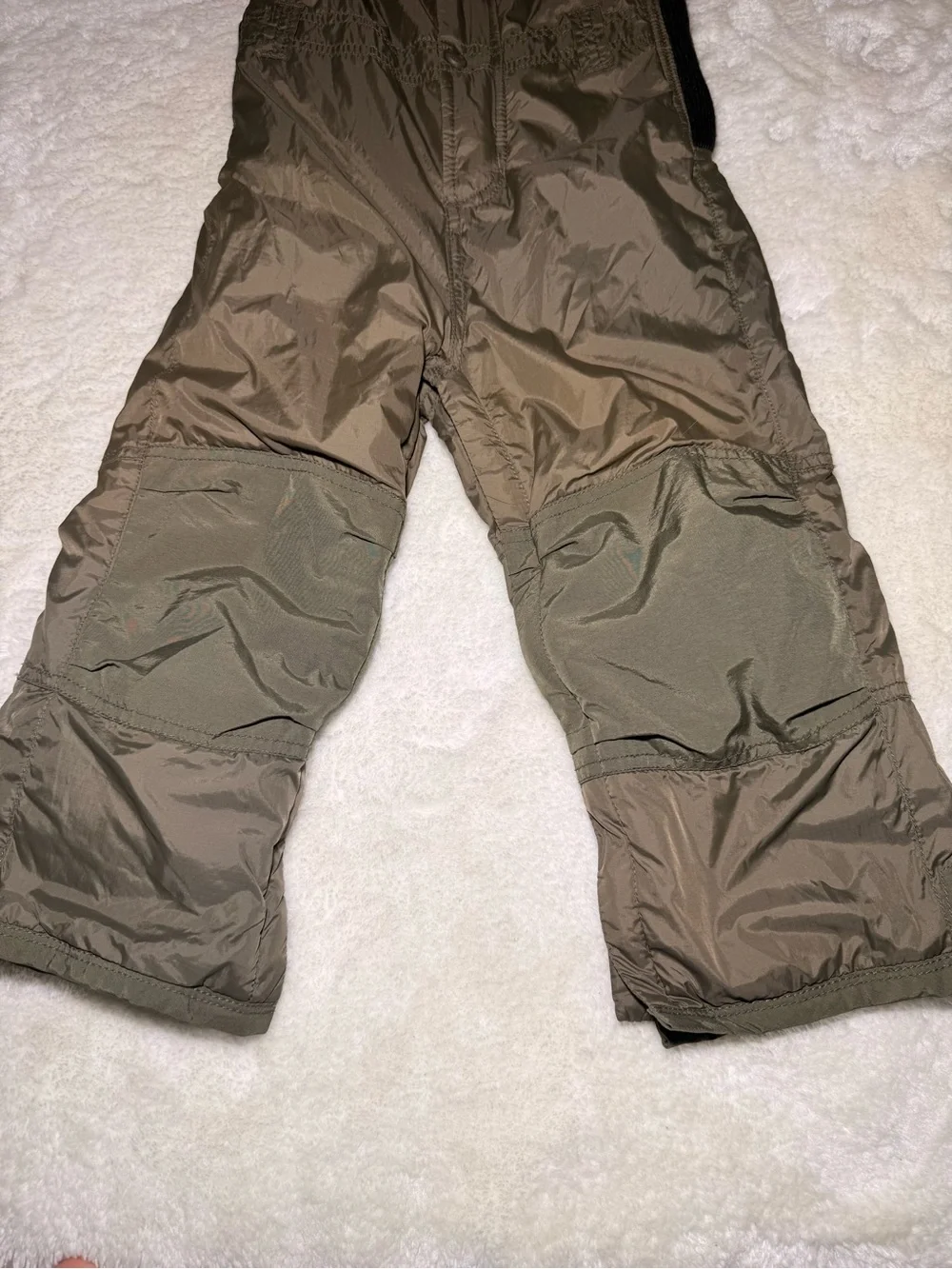 Baby Gap Toddler Snow Bibs Ski Suit Pants green insulated size 3 years